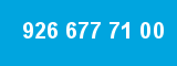 926 677 71 00
